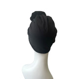 Black Rosette Turban