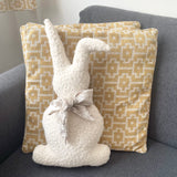 Bouclé Easter Bunny Pillow