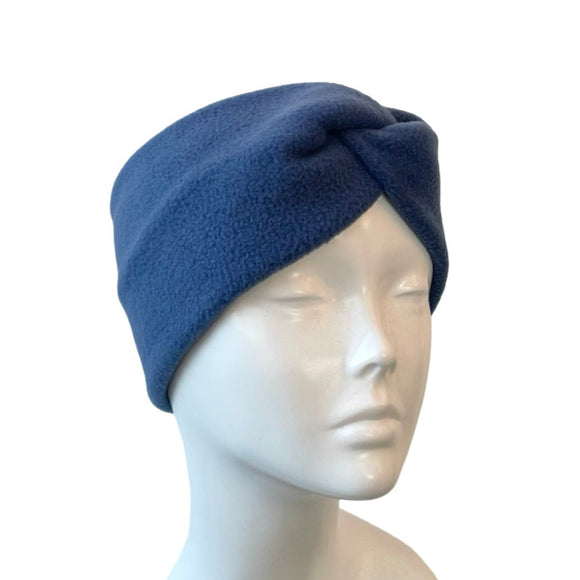 Denim Blue Fleece Ear Warmer