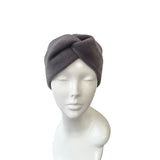 Grey Fleece Headband Earmuffs