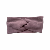 Grey Fleece Headband Earmuffs