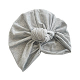 Lightweight Grey Viscose Jersey Head Wrap