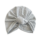 Lightweight Grey Viscose Jersey Head Wrap