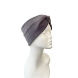 Grey Fleece Headband Earmuffs