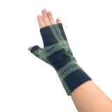 Handmade womens fleece wrist warmers