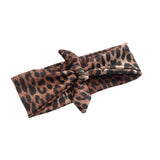 Leopard Print Tie Up Headband