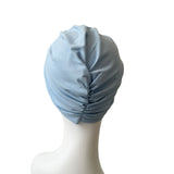 Light Blue Turban Hat for Women