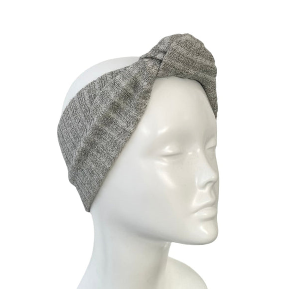 Light Grey Knit Earwarmer Headband