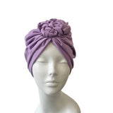 Lilac Lightweight Soft Turban Head Wrap