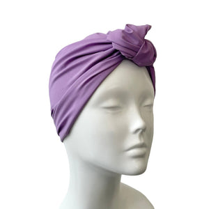 Lilac Summer Turban Head Scarf