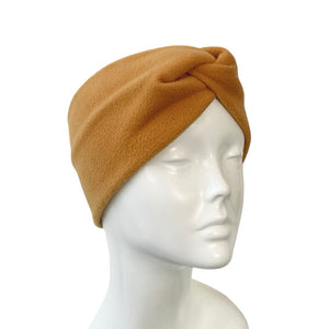 Mustard Yellow Winter Fleece Ear Warmer