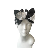 Pre Tied Plisse Jersey Bow Turban