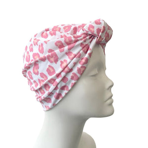 Ready Made Adult Leopard Print Swimwear Hat