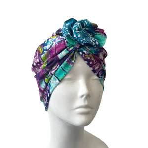 Spotty Feather SPF 50 Swimwear Turban