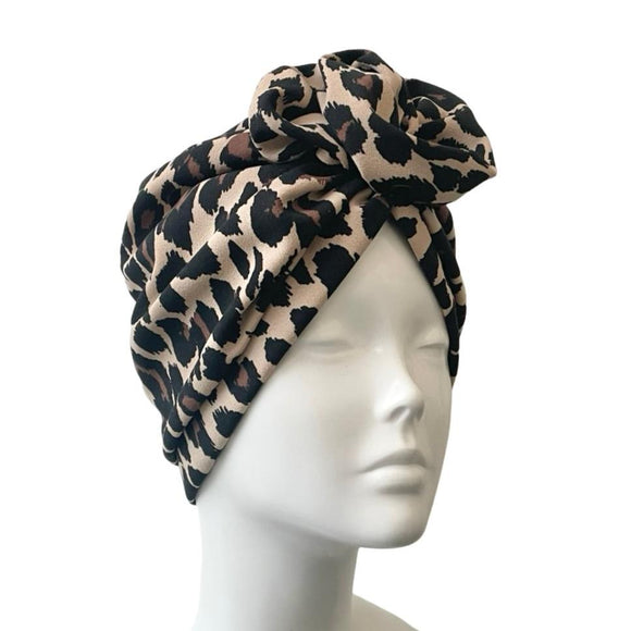 Stylish Fashion Rosette Turban Hat 