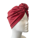 Thin Dark Red Ready Made Hat