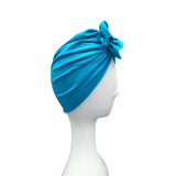 Handmade Turquoise Blue Turban Cap