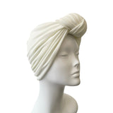 White Pre-Tied Women's Head Wrap