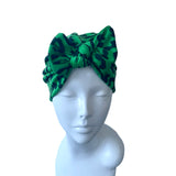 Stretchy Women's Leopard Turban Head Scarf