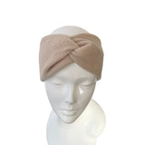 Beige Fleece Headband