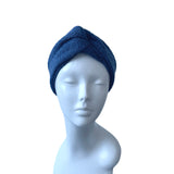 Petrol Blue Winter Knit Ear Warmer