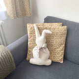 Bouclé Easter Bunny Pillow