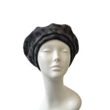 Cute Funky Charcoal Fashion Fleece Winter Beret