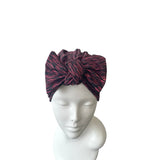 Colourful Pink Elastic Adult Hair Turban