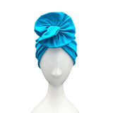 Handmade Turquoise Blue Turban Cap