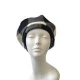 Checkered Warm Winter Fleece Beret Hat