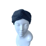 Grey Speckled Knit Autumn Ear Warmer