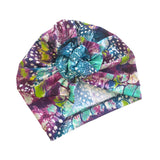 Spotty Feather SPF 50 Turban Head Wrap 