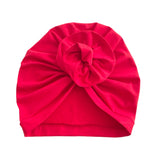 Red Retro Style Prettied Head Scarf