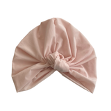 Lightweight Pale Pink Turban Hat