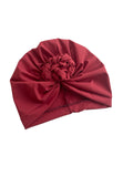 Thin Dark Red Ready Made Hat