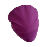 Purple Summer Snug Cotton Beanie Caps