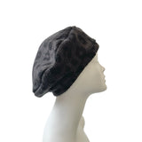 Cute Funky Charcoal Fashion Fleece Winter Beret