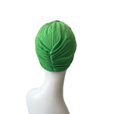 Bright Green Knot Hair Turban for Women