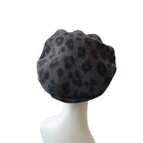 Cute Funky Charcoal Fashion Fleece Winter Beret