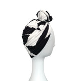 Pleated Stretch Satin Fabric Women's Hair Turban