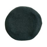 Green 1940s Retro Style Fleece Beret Hat