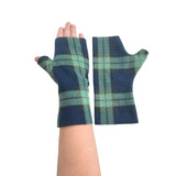 Handmade womens fleece wrist warmers