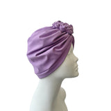 Lilac Lightweight Soft Turban Head Wrap