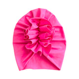 Size 6-18 Months - Bright Fuchsia Pink Baby Girl Turban