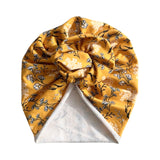 Yellow Floral Boho Baby Turban