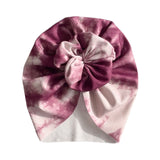 Tie Dye Turban Hat Baby Girl Outfit