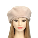 Beige 1930s Vintage Inspired Beret Hat