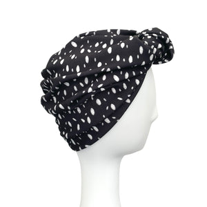 Black and White Droplet Print Head Wrap