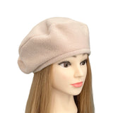 Beige 1930s Vintage Inspired Beret Hat