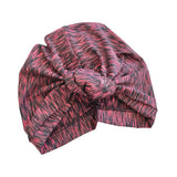  Colourful Pink Elastic Adult Hair Turban 